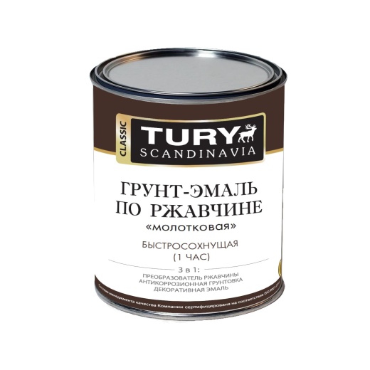 Грунт-эмаль по ржавчине «Молотковая»